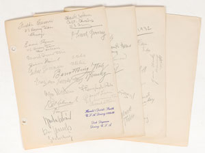 Lot #9043  Los Angeles 1932 Summer Olympics Candid Photos and Autograph Archive - Image 4