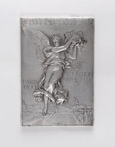 Lot #9005 Paris 1900 Summer Olympics Silver Winner’s Medal ‘Concours D'Exercices Militaires Preparatoires’ - Image 2