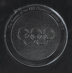 Lot #9156 London 2012 Summer Olympics Cupronickel Participation Medal - Image 2