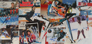 Lot #9162 Winter Olympics Autograph Collection