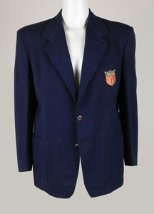 Lot #9063 London 1948 Summer Olympics USA Opening Ceremony Jacket - Image 1