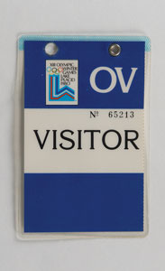 Lot #9164 Olympic Credentials Collection	 - Image 2