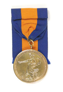 Lot #9026 R. Earl Johnson’s Pair of 1921 and 1922 Amateur Athletic Union Medals - Image 3