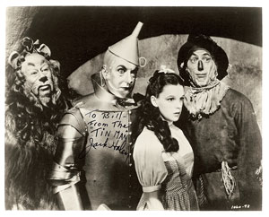 Lot #815 Wizard of Oz: Jack Haley