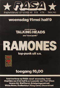 Lot #541 Ramones and Talking Heads 1977 Mini