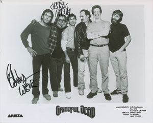 Lot #621 Grateful Dead: Garcia and Weir - Image 1