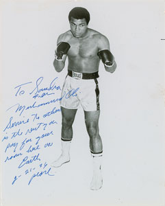 Lot #833 Muhammad Ali - Image 1