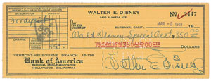 Lot #382 Walt Disney - Image 1