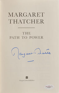 Lot #213 Margaret Thatcher