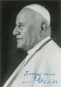 Lot #216 Pope John XXIII - Image 1