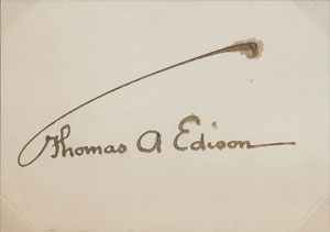Lot #143 Thomas Edison - Image 2