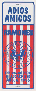 Lot #561 Ramones Signed Ticket - Image 2