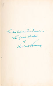 Lot #81 Herbert Hoover - Image 1