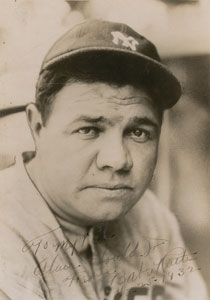 Lot #831 Babe Ruth - Image 1