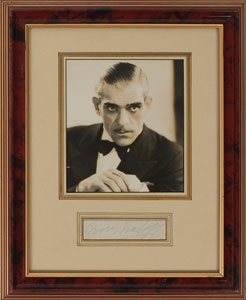 Lot #760 Boris Karloff - Image 1