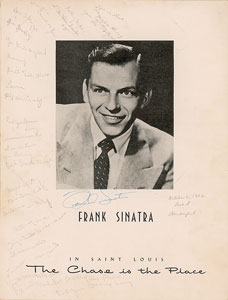 Lot #670 Frank Sinatra