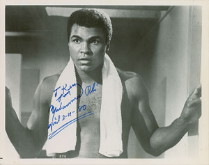 Lot #841 Muhammad Ali