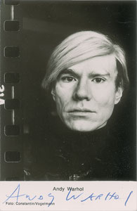 Lot #376 Andy Warhol