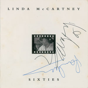 Lot #520 Beatles: Paul and Linda McCartney