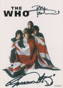 Lot #681 The Who: Townshend and Daltrey - Image 1