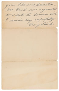 Lot #24 Mary Todd Lincoln - Image 2