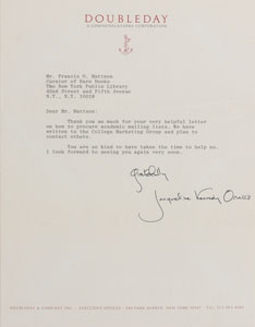 Lot #64 Jacqueline Kennedy - Image 1