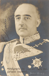 Lot #191 Francisco Franco - Image 1