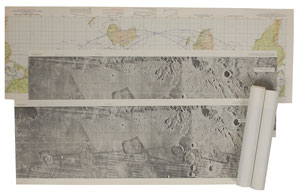 Lot #341 Lunar Charts - Image 1