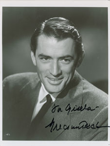 Lot #784 Gregory Peck - Image 1