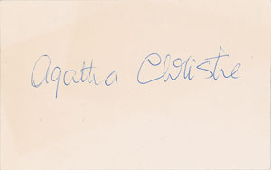 Lot #442 Agatha Christie - Image 1