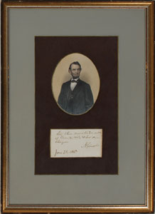 Lot #20 Abraham Lincoln