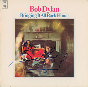 Lot #557 Bob Dylan