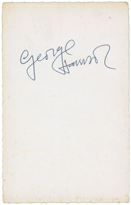 Lot #550 Beatles: George Harrison - Image 1