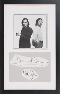 Lot #669 Pink Floyd: Gilmour and Mason