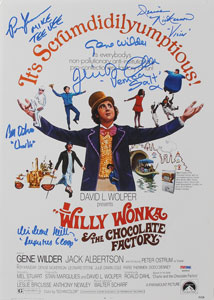 Lot #966 Willy Wonka and the Chocolate Factory