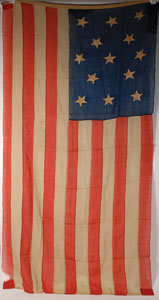 Lot #248 US Flag/Ensign, 13-Star