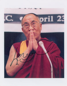 Lot #195 Dalai Lama