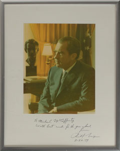 Lot #125 Richard Nixon - Image 1