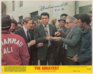 Lot #996 Muhammad Ali