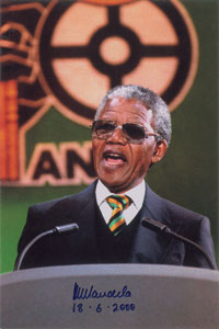Lot #212 Nelson Mandela - Image 1