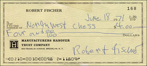 Lot #976 Bobby Fischer - Image 1