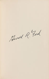 Lot #114 Gerald Ford - Image 1