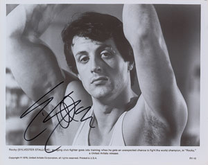 Lot #952 Sylvester Stallone - Image 1