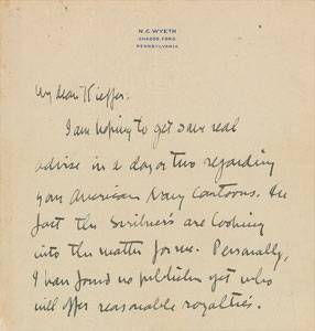 Lot #368 N. C. Wyeth