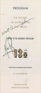 Lot #309 Neil Armstrong and Walt Cunningham