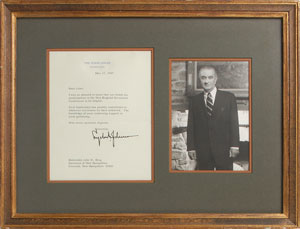 Lot #77 Lyndon B. Johnson - Image 1