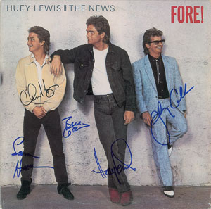 Lot #659 Huey Lewis and the News