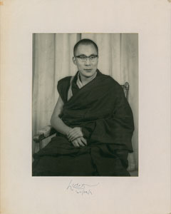 Lot #196 Dalai Lama