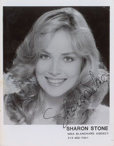 Lot #837 Sharon Stone - Image 1