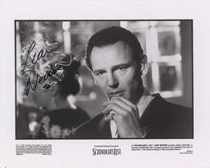 Lot #826 Schindler’s List: Liam Neeson